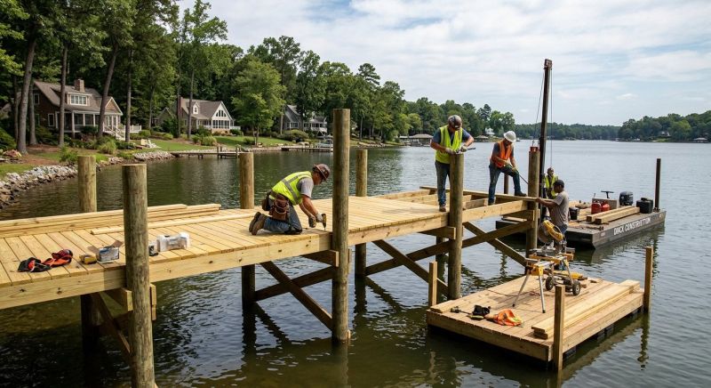 Boat Dock Construction in Overland Park, KS