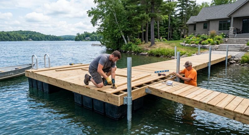 Boat Dock Installation in Olathe, KS